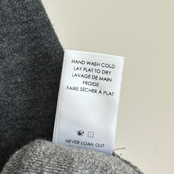 Revolve Nation LTD Cowl Neck Sleeveless Mini Dress Tunic Gray Size Medium - Picture 7 of 7